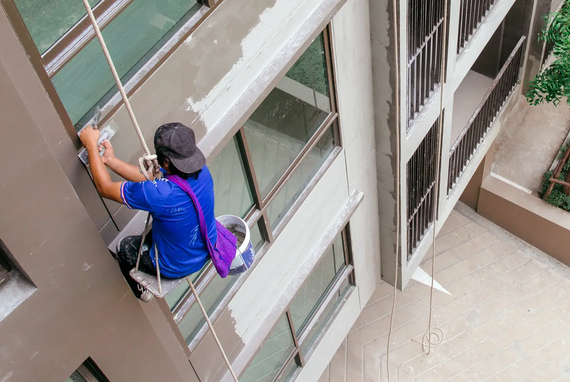 Abseiling Painting Contractor Barbican