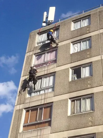 Waterproofing masticing joints to buildings Ealing London
